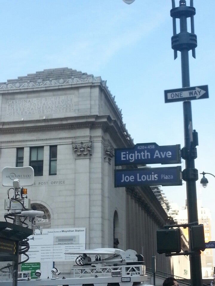 Joe Louis Plaza Th Ave New York Ny Mapquest