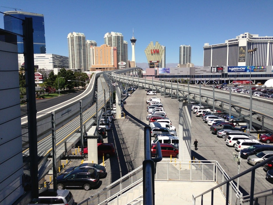 Las Vegas Monorail Convention Center Station Paradise Rd Las