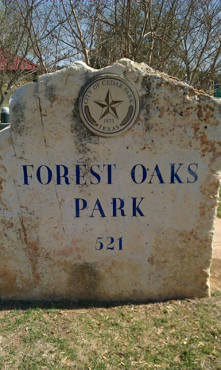 Forest Oaks Park 521 S Lynnwood Trl Cedar Park TX Playgrounds