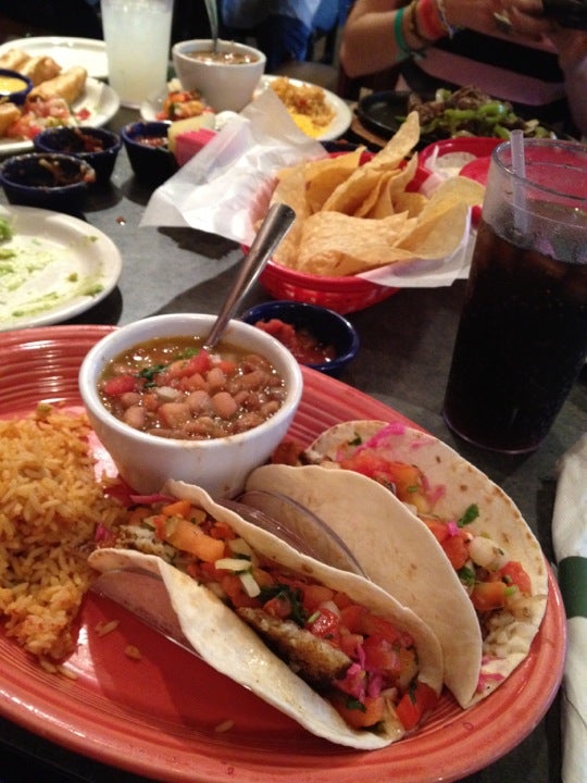 Fish tacos at Border Cafe