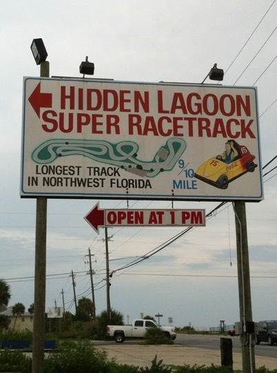 Hidden Lagoon Golf And Racetrack in Panama City Beach, Fl