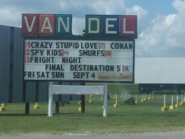 Van-Del Drive-In, 19986 Lincoln Hwy, Middle Point, OH, Movie Theatres -  MapQuest