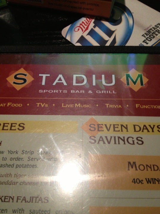 Stadium Sports Bar & Grill, 1495 Hancock St, Quincy, MA MapQuest