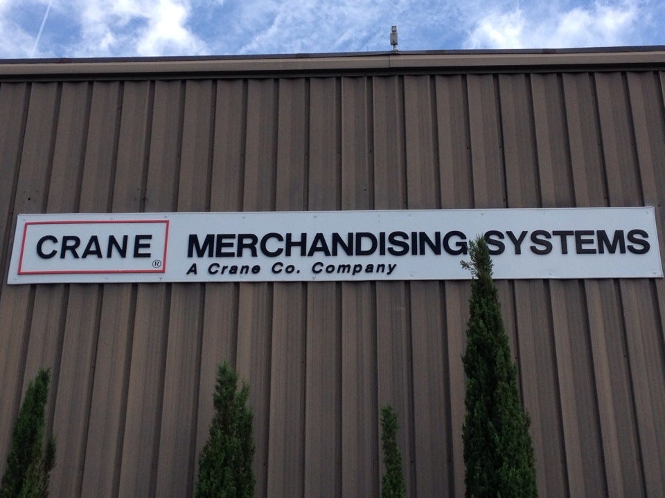 Crane Merchandising Systems, 3330 Dixie Narco Blvd, Williston, SC