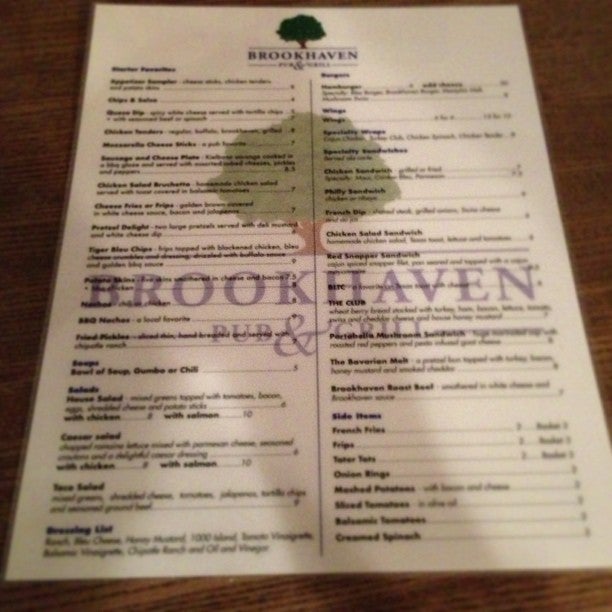 Brookhaven Pub & Grill