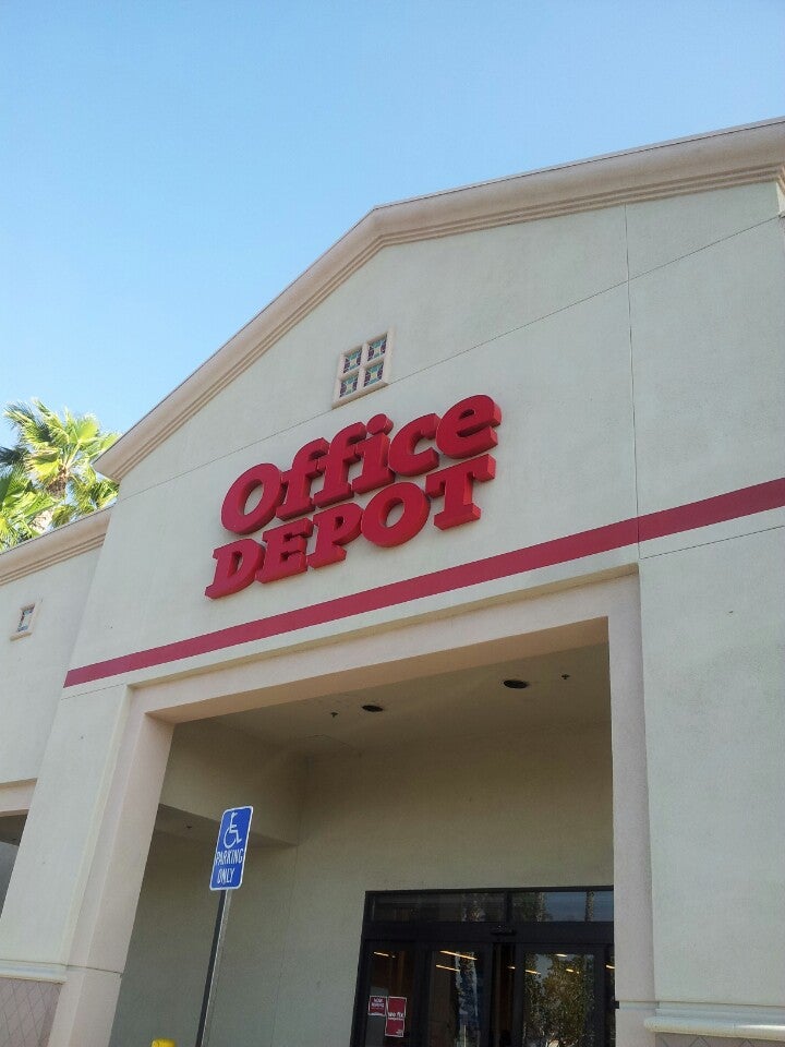 Office Depot, 675 E Hospitality Ln, San Bernardino, CA, Office Supplies -  MapQuest