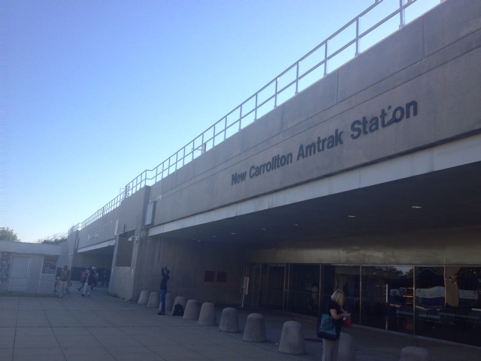 New Carrollton Amtrak Station, Hyattsville, MD MapQuest