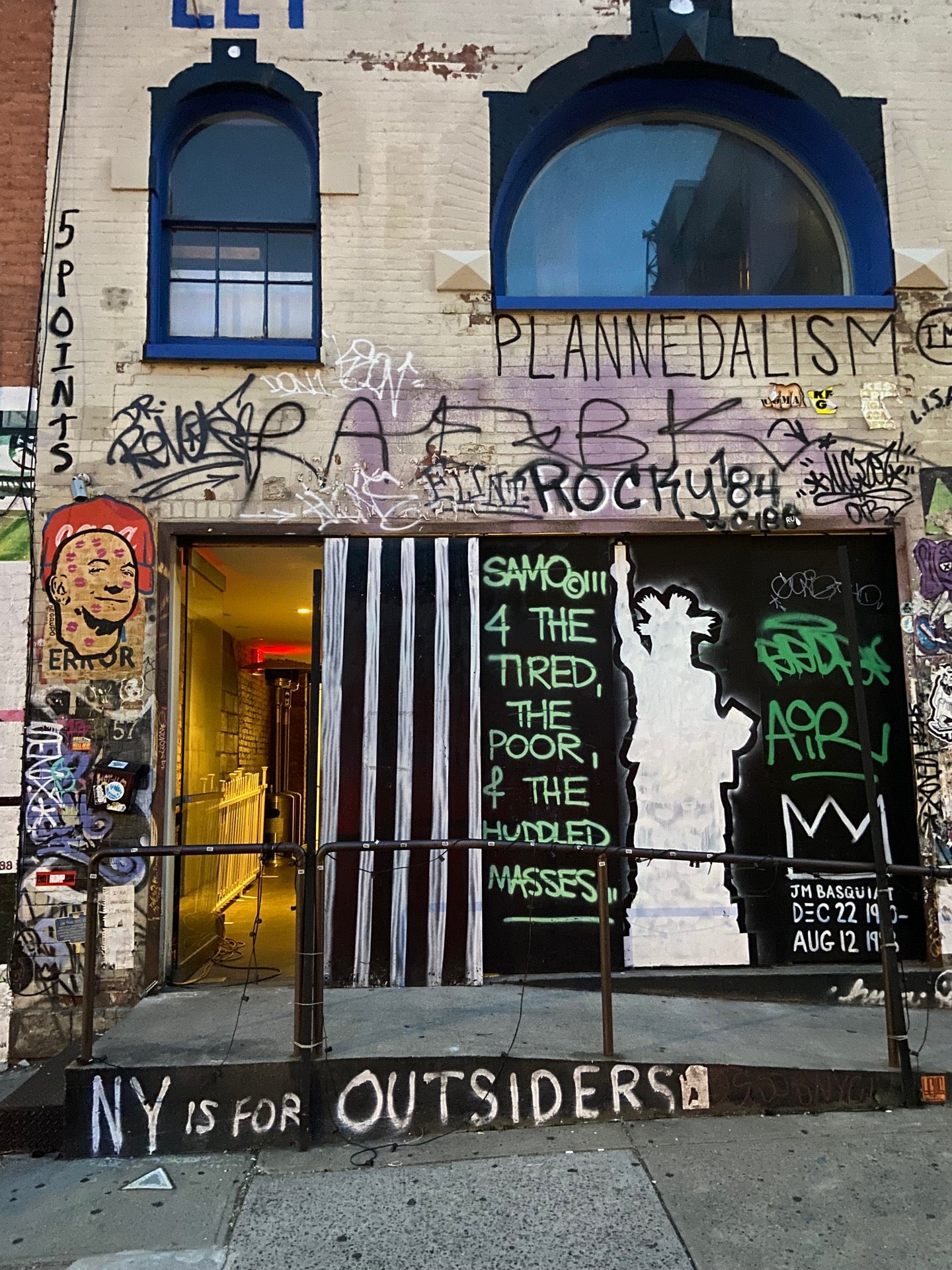 JeanMichel Basquiat's Studio Loft, 57 Great Jones St, New York, NY