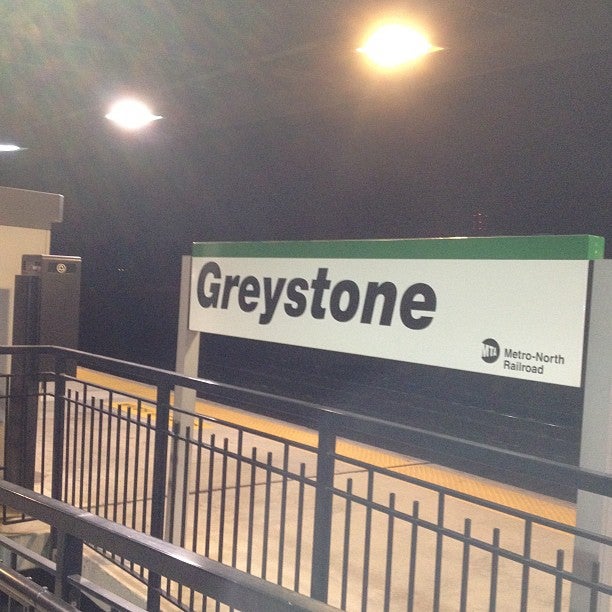 MTA MetroNorth Railroad StationGreystone, 61 Harriman Ave, Yonkers