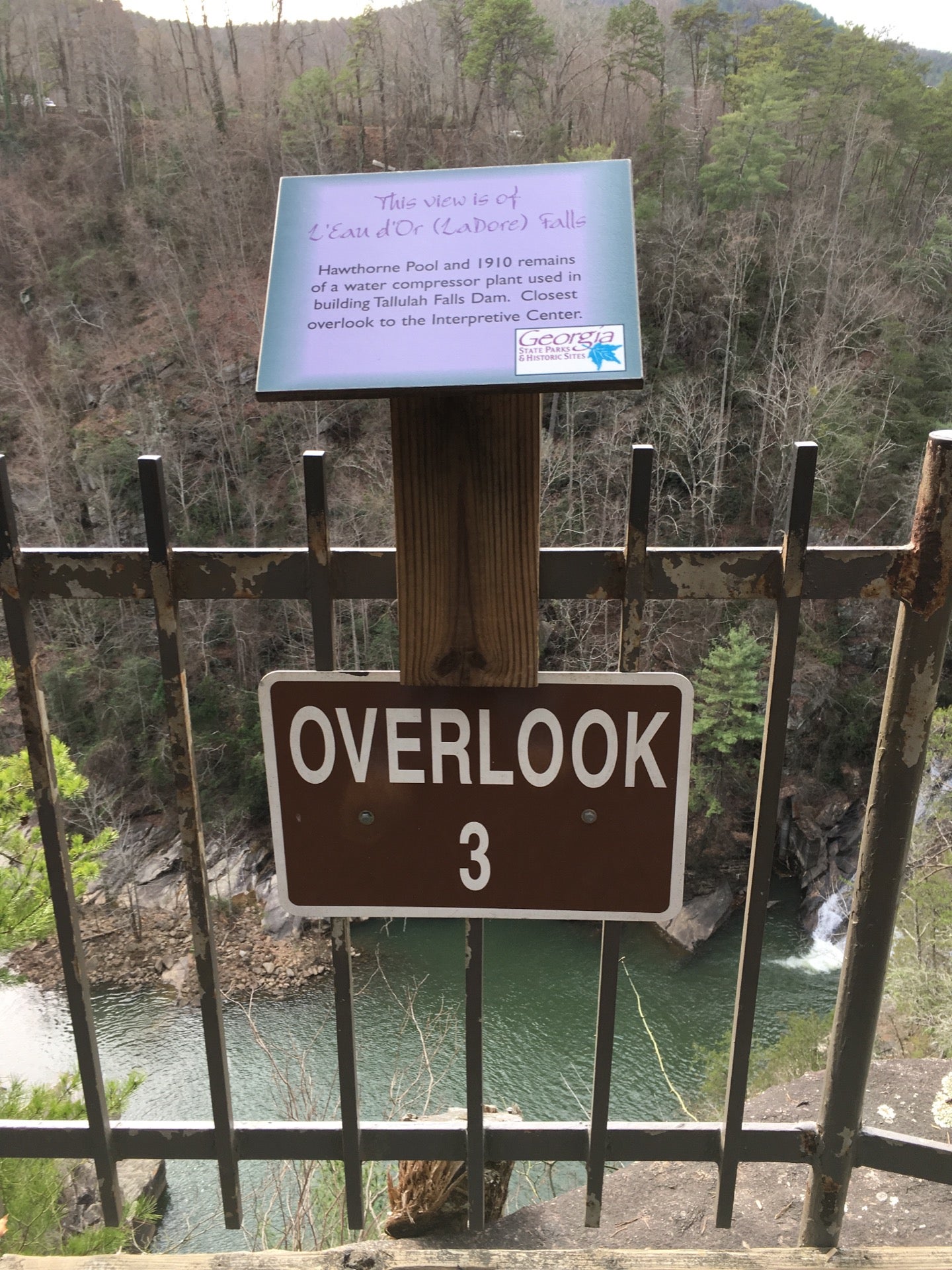 Tallulah Overlook 3, Tallulah Falls, GA, Landmark MapQuest