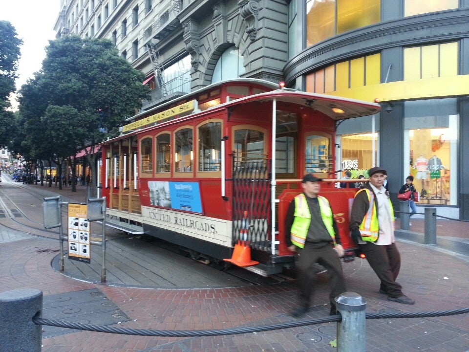 Powell and Market Cable Car Turnaround, 1 Powell St, San Francisco, CA