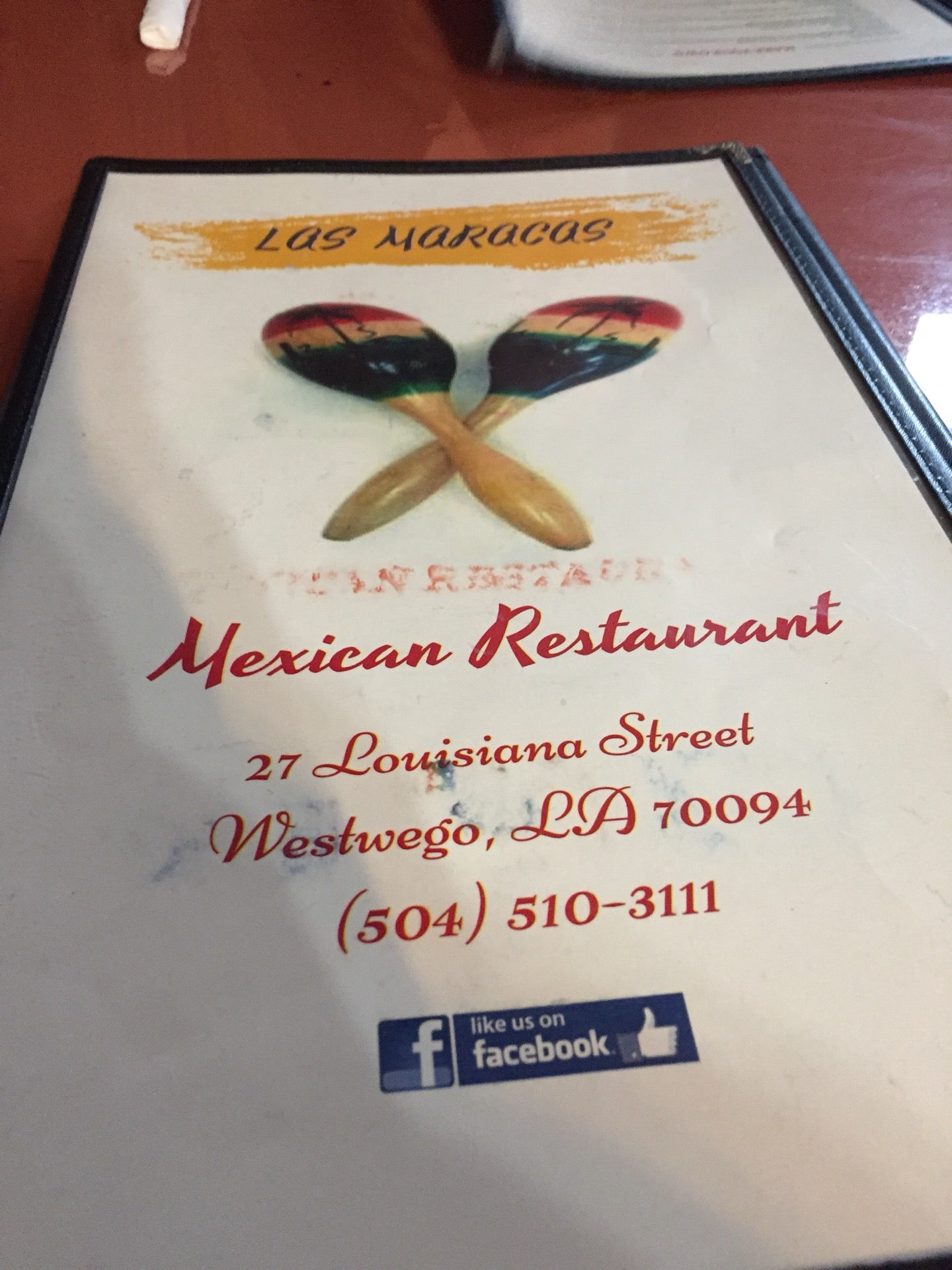 Las Maracas, 27 Louisiana St, Westwego, LA, Mexican restaurant MapQuest