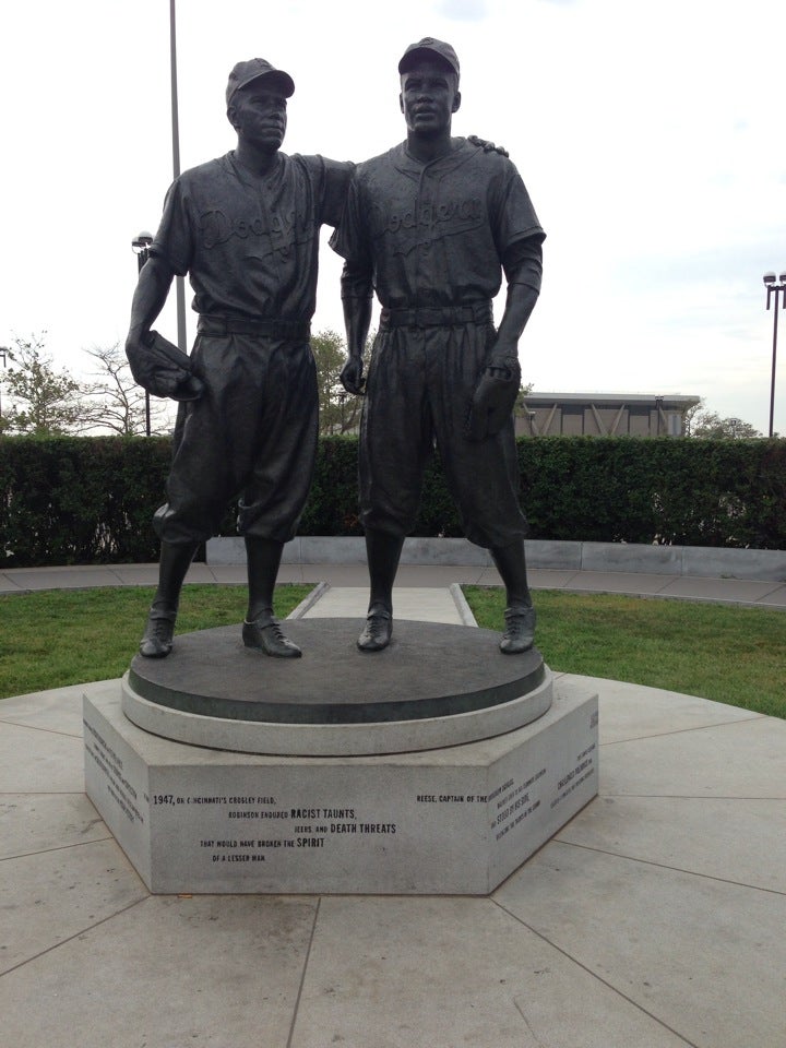 Jackie Robinson and Pee Wee Reese Monument