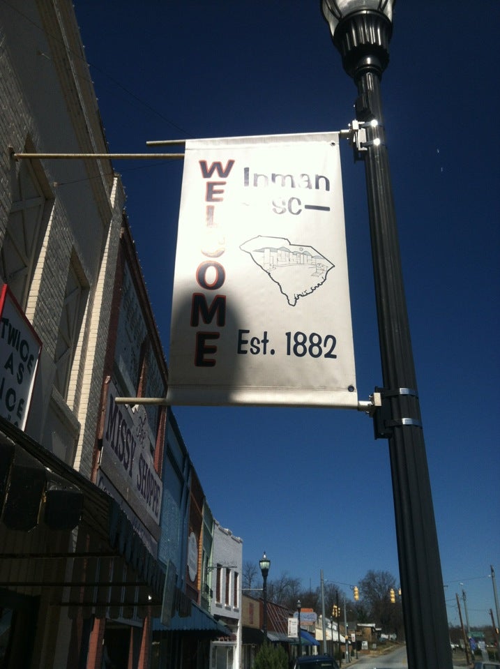 Downtown Inman, Inman, SC, Landmark MapQuest