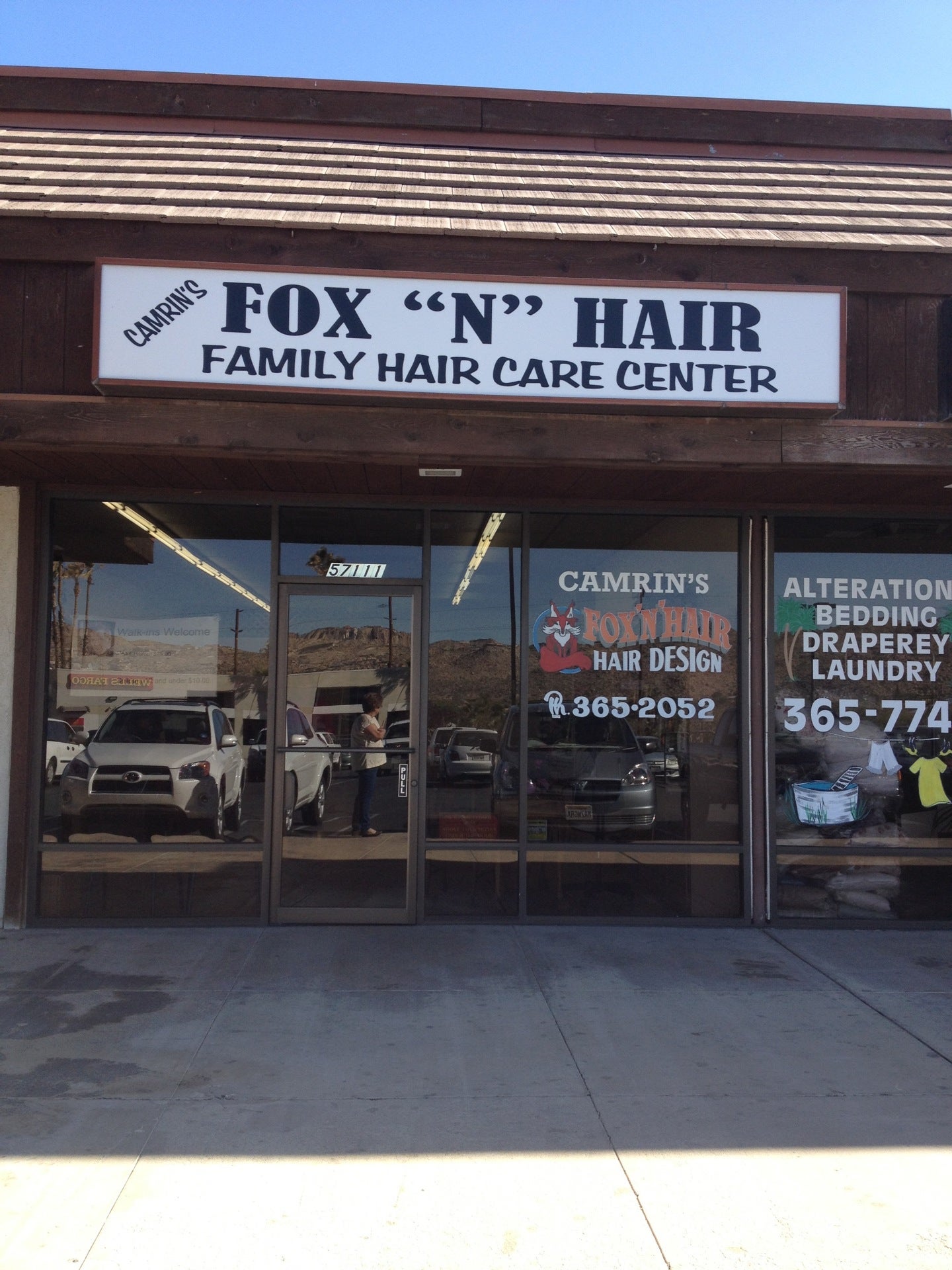 Camrin's Fox'n'hair, 57111 29 Palms Hwy, Yucca Valley, CA, Hair Salons -  MapQuest
