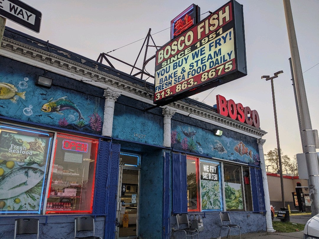 Bosco Fish & Seafood, 16227 Livernois Ave, Detroit, MI, Seafood MapQuest