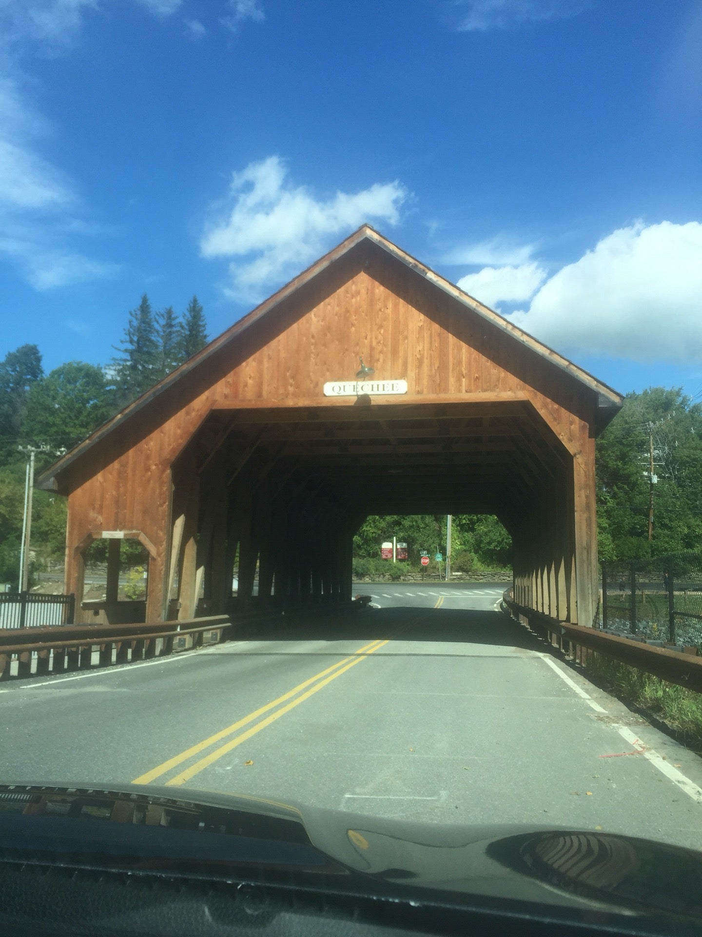 Quechee Covered Bridge, Quechee, VT, Bridge MapQuest