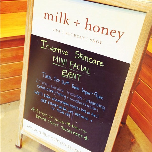 Located in the Shops at Clearfork. - Picture of Milk + Honey Spa