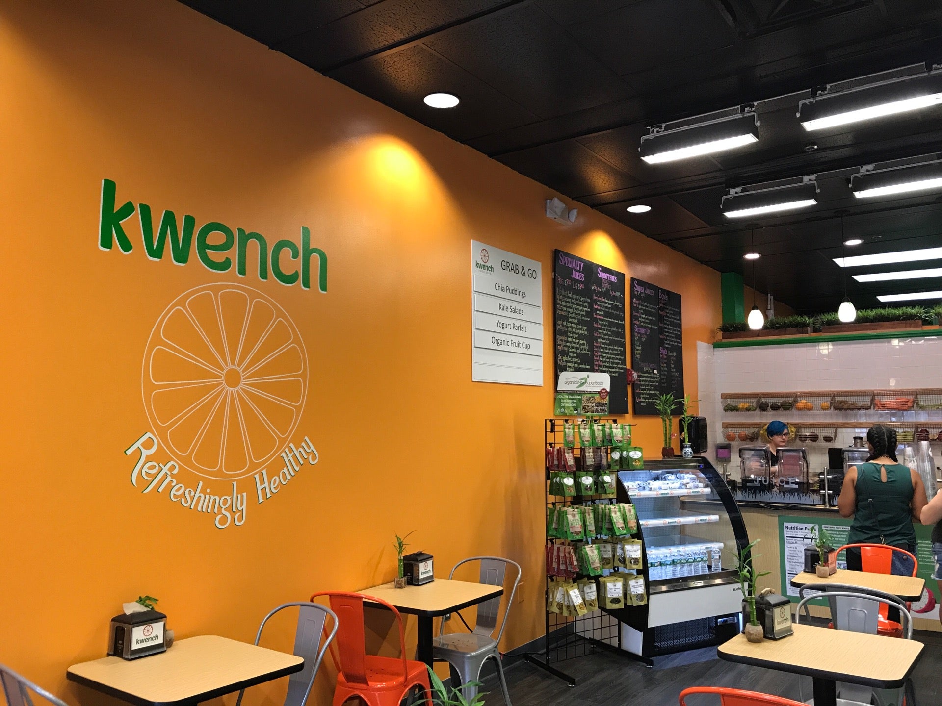 Kwench Juice Cafe, 155 Westminster St, Providence, RI, Food Specialties  Retail - MapQuest