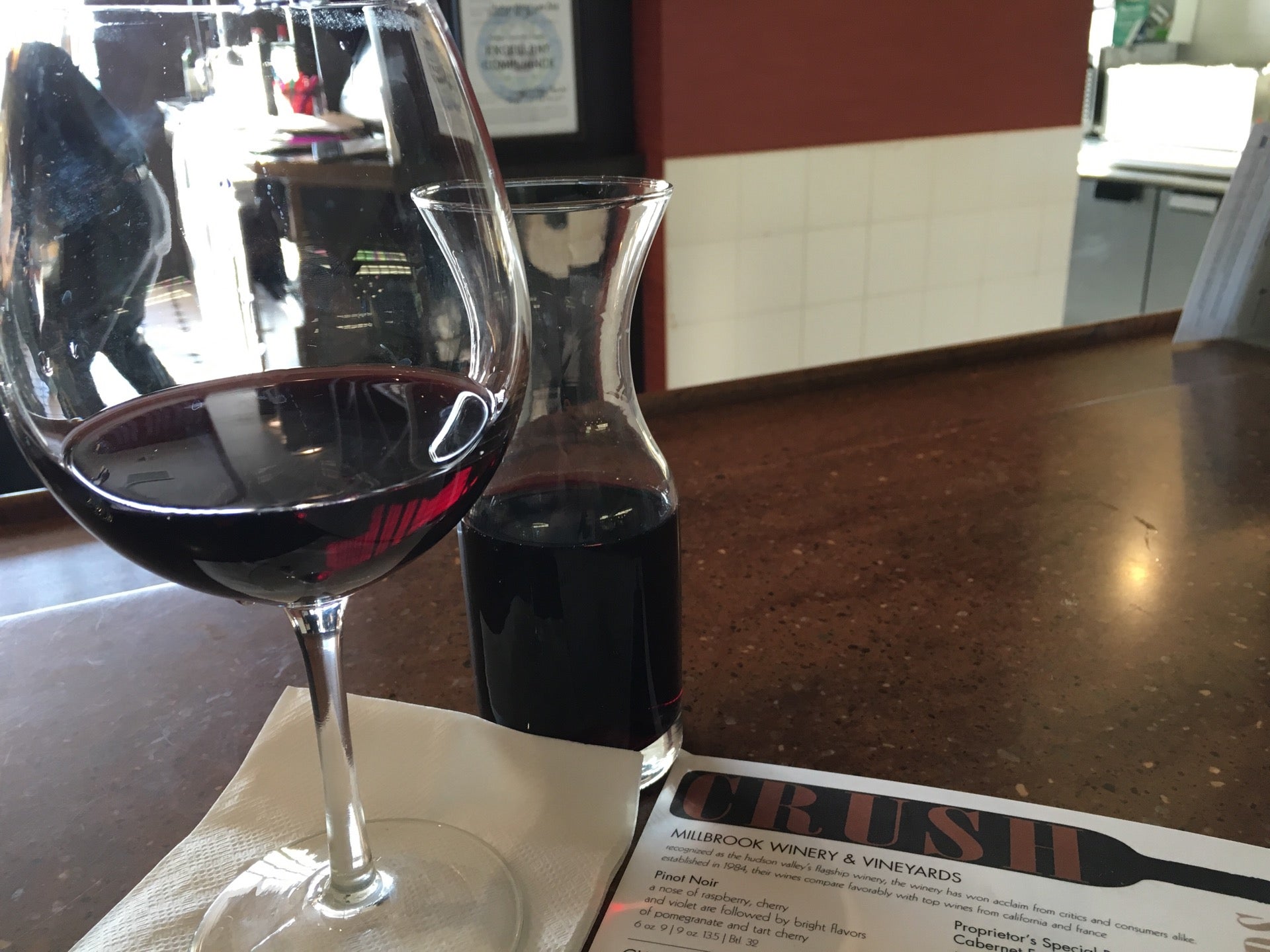 Hudson Valley Wine Bar, Albany International Airpor, Colonie, Town of