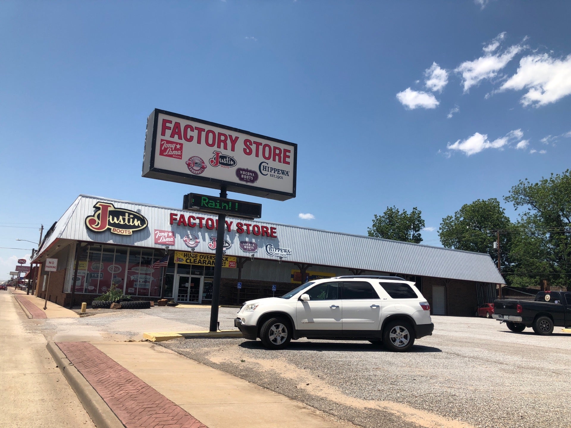 justin boots factory outlet