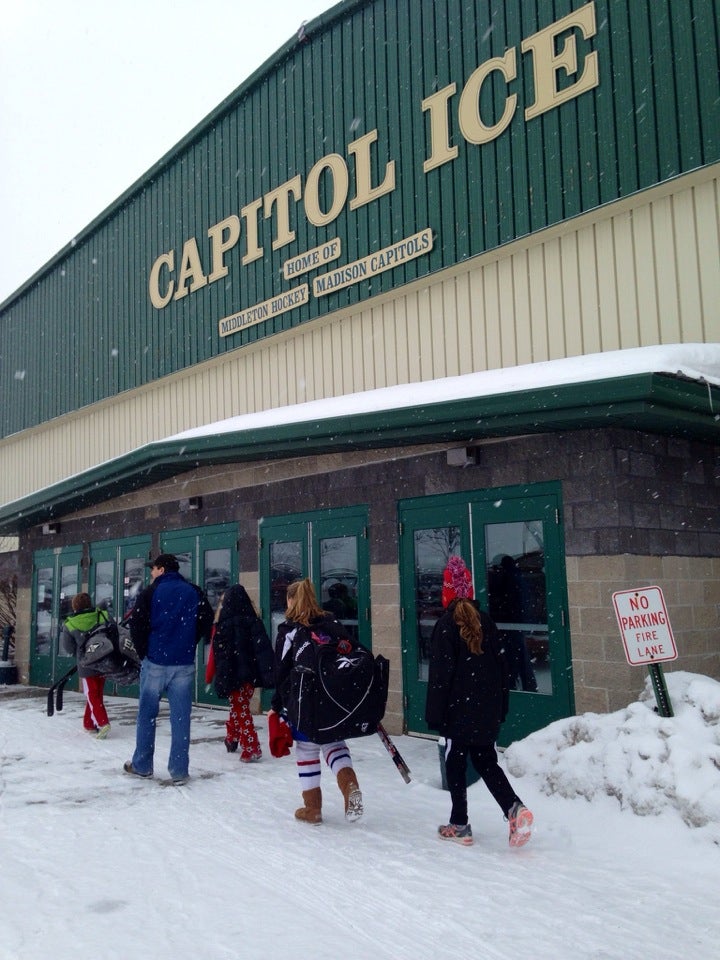 Bob Suter’s Capitol Ice Arena, 2616 Pleasant View Rd, Middleton, WI