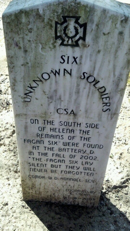 Helena Confederate Cemetery, 1801 Holly St, Helena, AR, Cemeteries