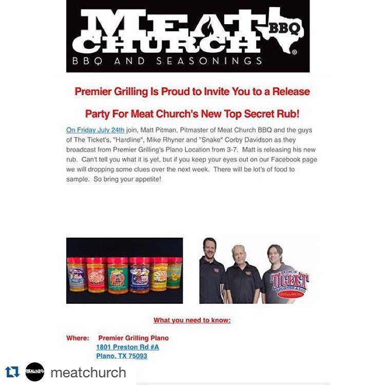 Meat Church - Premier Grilling