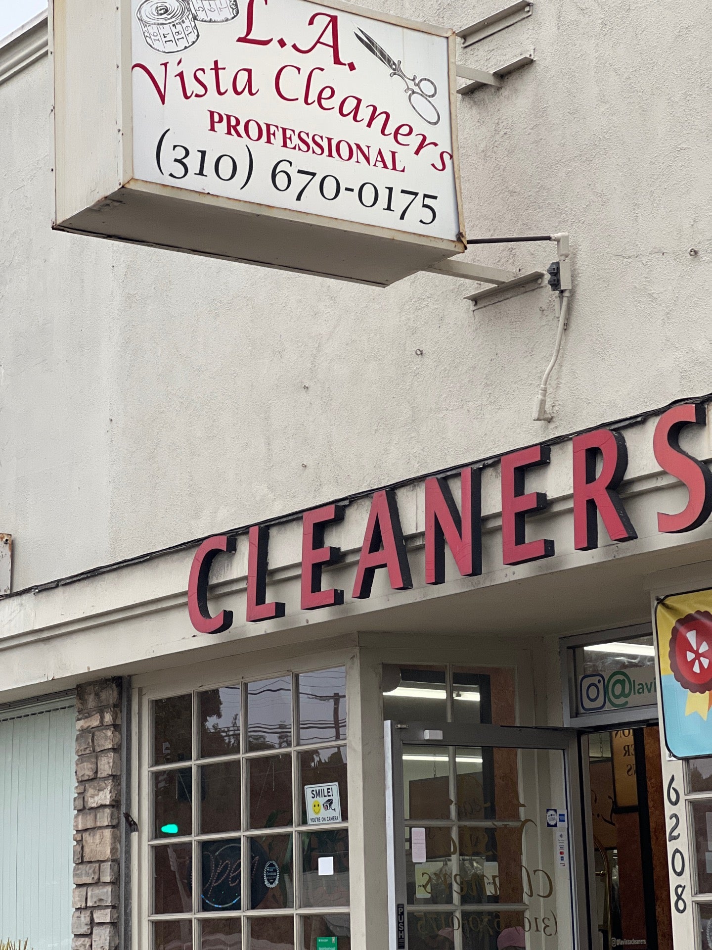 La Vista Cleaners, 6208 W Manchester Ave, Los Angeles, CA, Rubber
