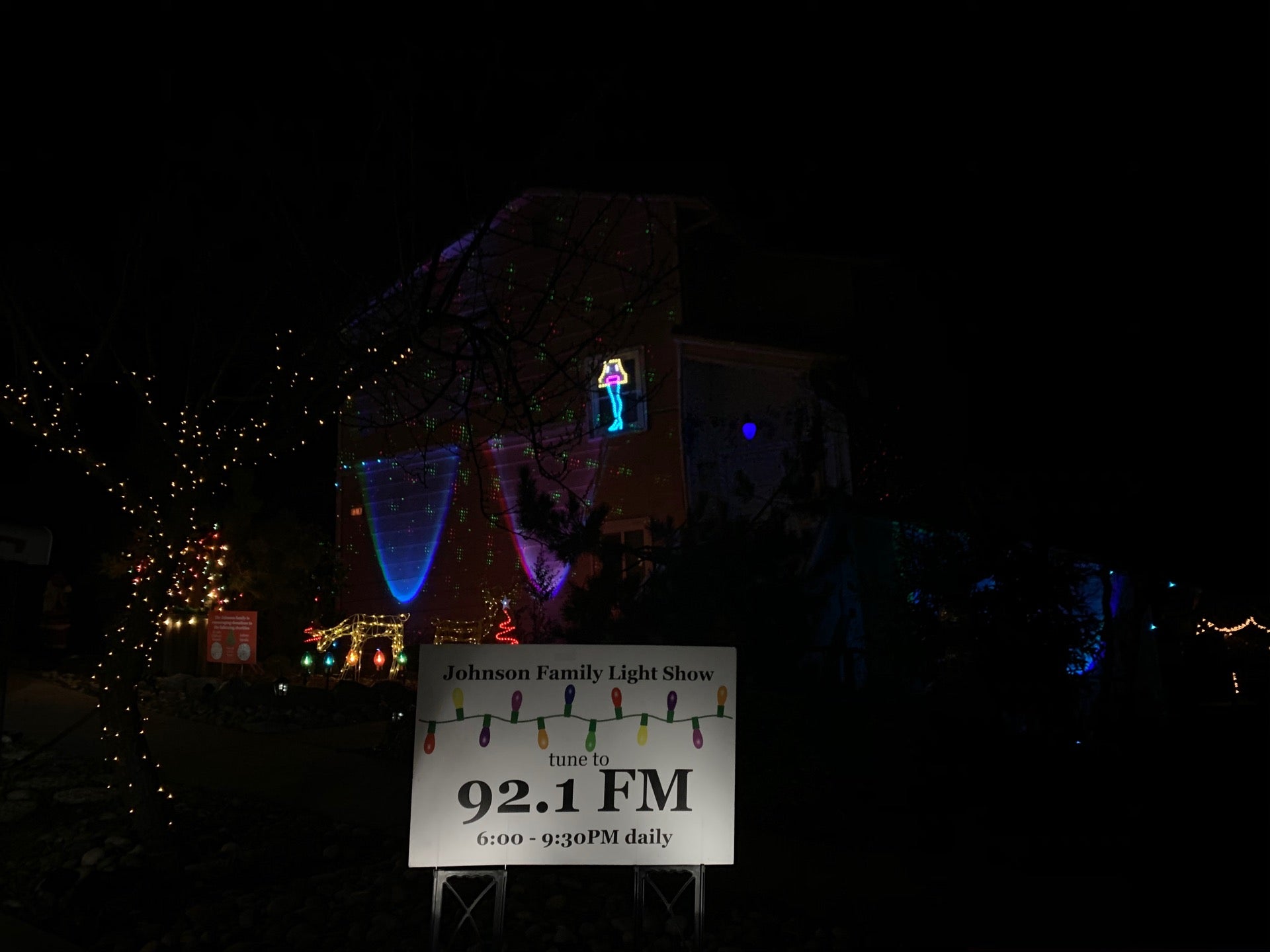 Johnson Family Light Show 92.1FM, 36518 Nichols Ave, Fremont, CA