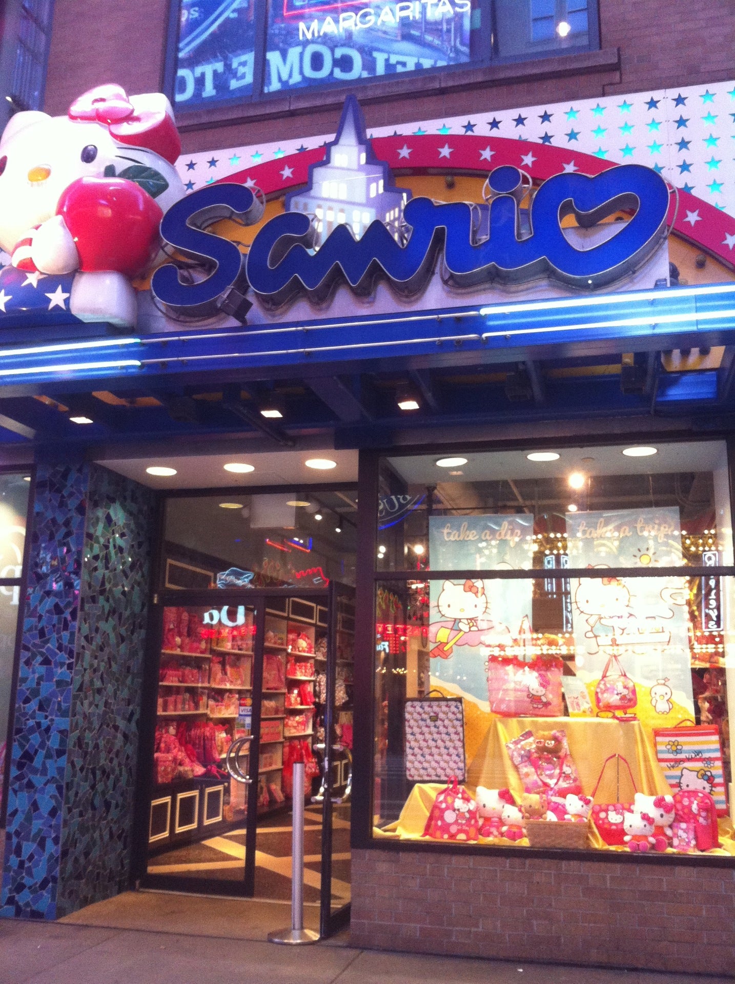 Hello Kitty brand merchandise at the Sanrio store in Times Square in New  York on Saturday, May 15, 2010. The European Union has fined Sanrio Co. 6.2  million euros over its illegal