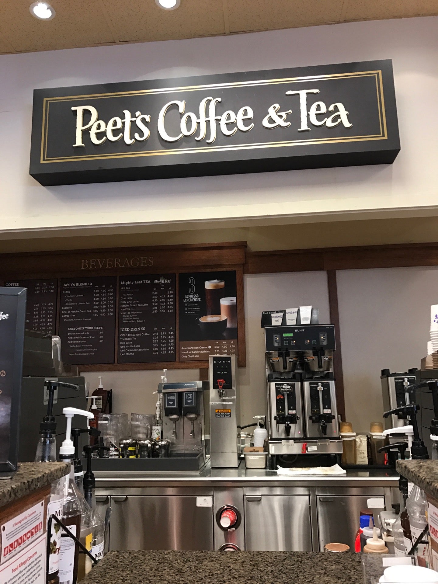 Americano, Peet's Coffee