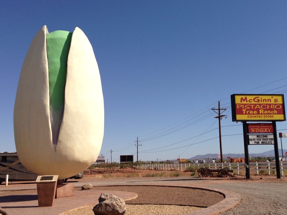 Mcginns Pistachio Tree Ranch 7320 Highway 54 70 Alamogordo Nm T Shops Mapquest 0646