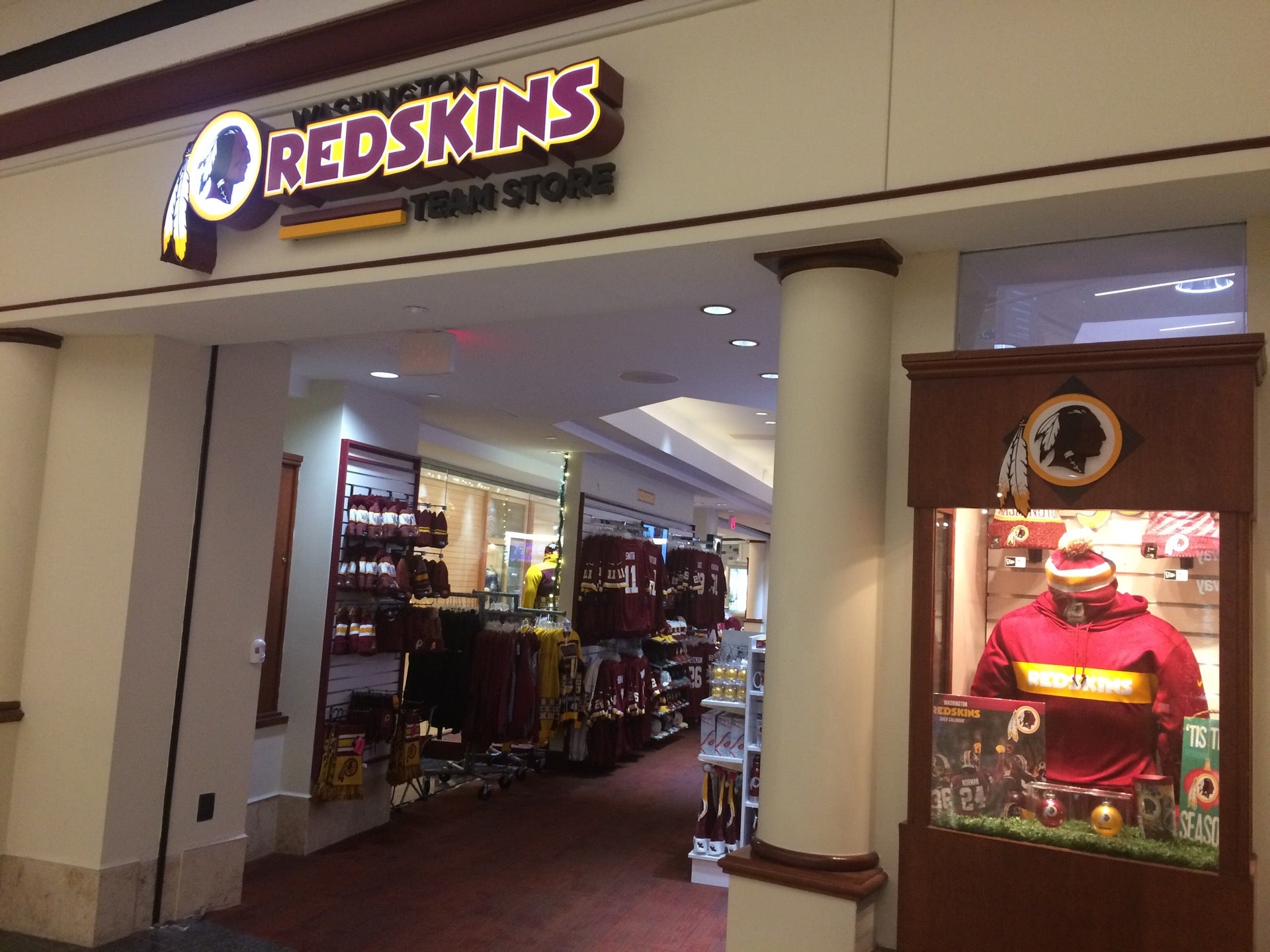 Redskins Team Store, 11750 Fair Oaks Mall, Fairfax, VA, Factory