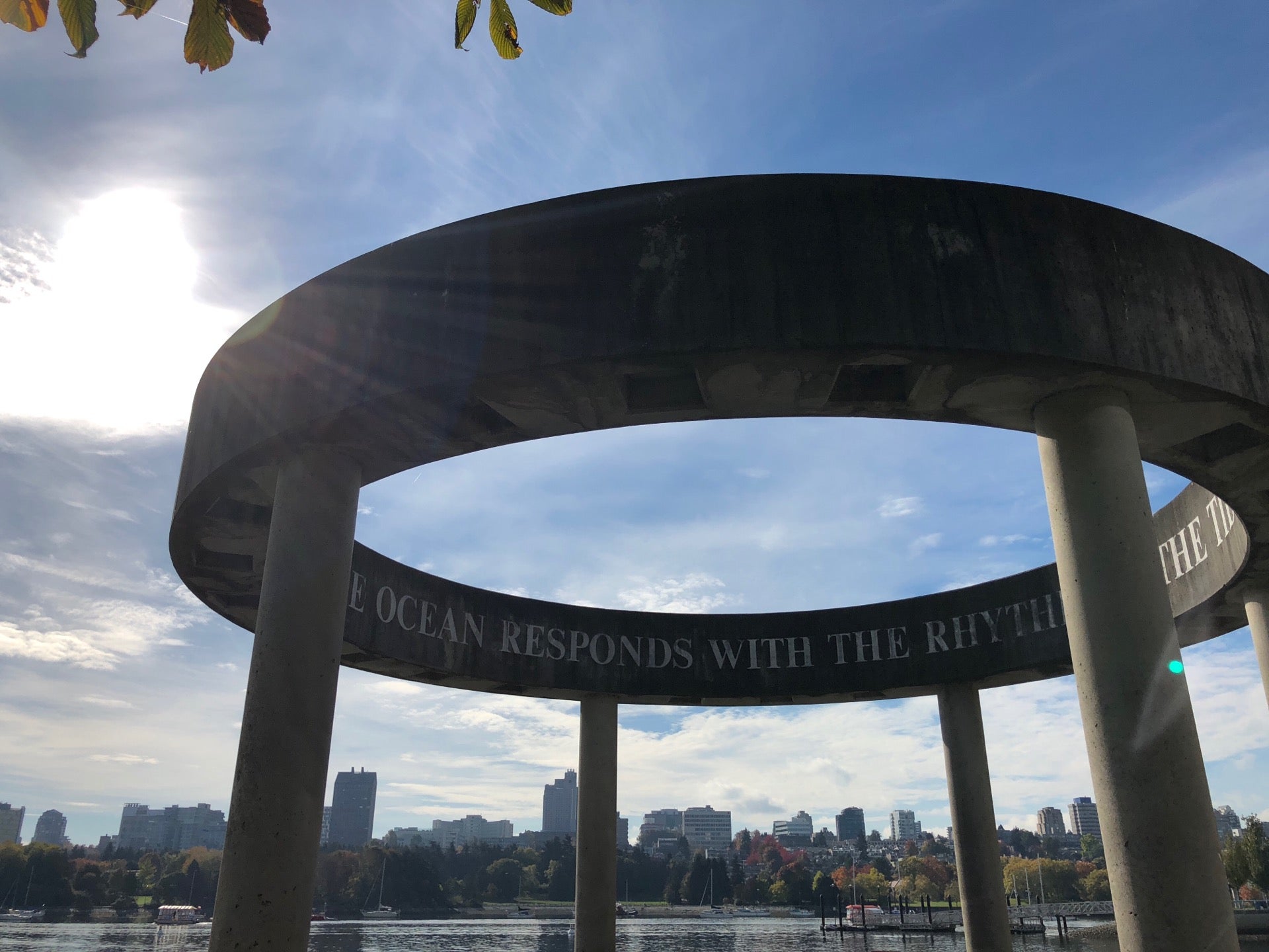 Marking High Tide Art Installation