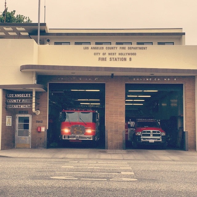 Los Angeles County Fire Department Station 8, 7643 Santa Monica Blvd