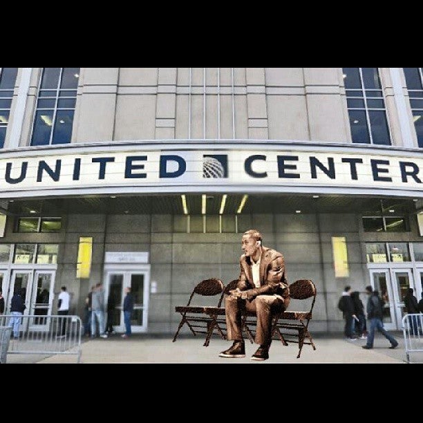 United Center map - Map of United Center Chicago (United States of America)