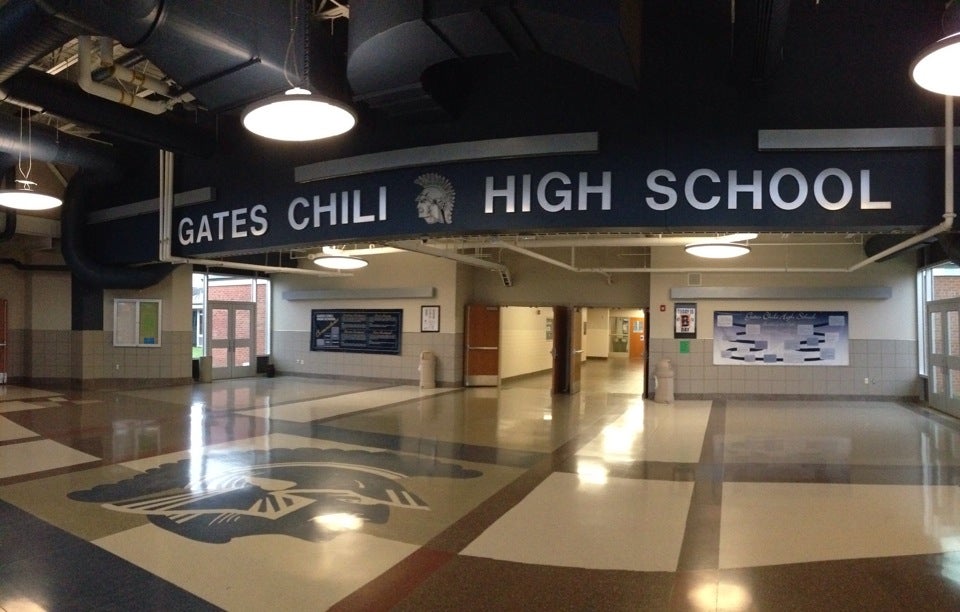 Gates Chili High School, 1 Spartan Way, Rochester, NY, Schools MapQuest