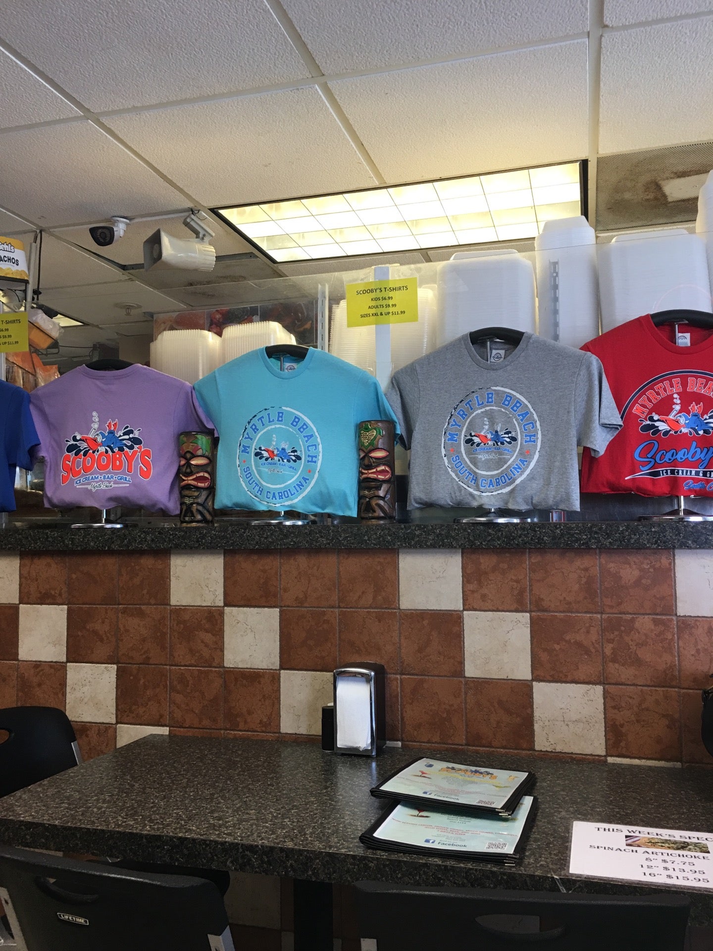 Scooby's Ice Cream Bar & Grill, 2007 S Ocean Blvd, Myrtle Beach, SC