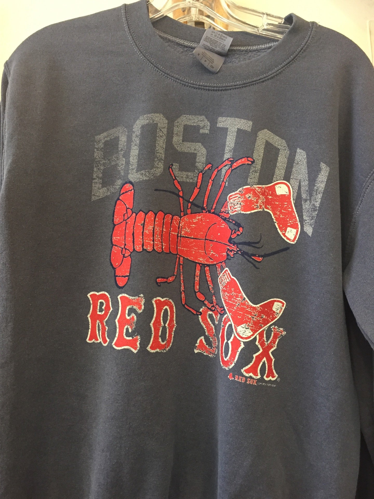 RED SOX LOBSTER T-SHIRT - Soft As A Grape