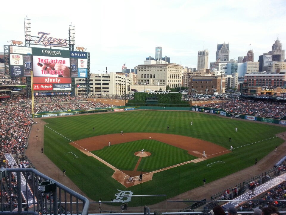 Comerica Park, Witherell St, Detroit, MI, Stadiums Arenas & Athletic Fields  - MapQuest