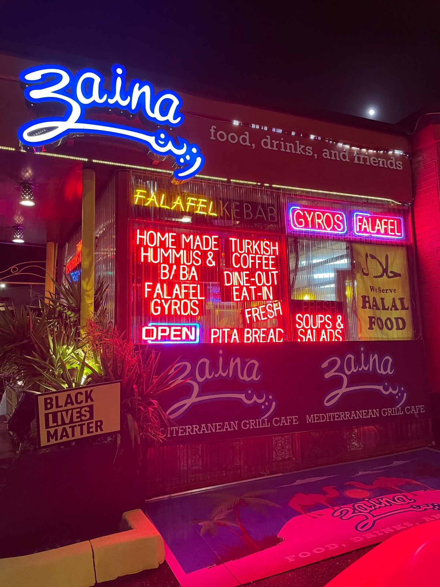 Zaina Food Drinks & Friends, 8000 Lake City Way Ne, Seattle, WA, Eating