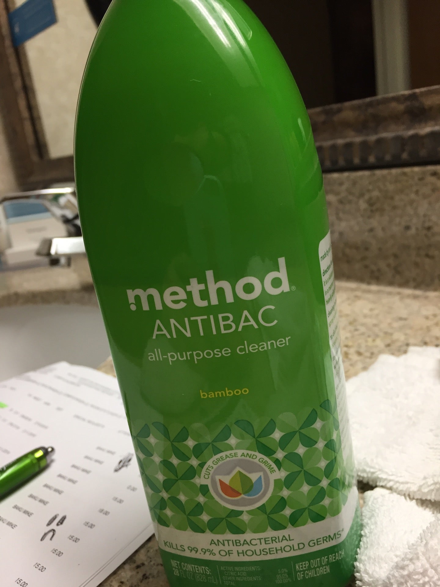 Method All-Purpose Cleaner, Bamboo - 28 fl oz bottle