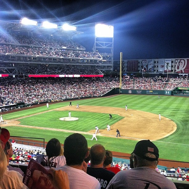 Nationals Park, 1500 S Capitol St SE, Washington, DC, Landmark - MapQuest