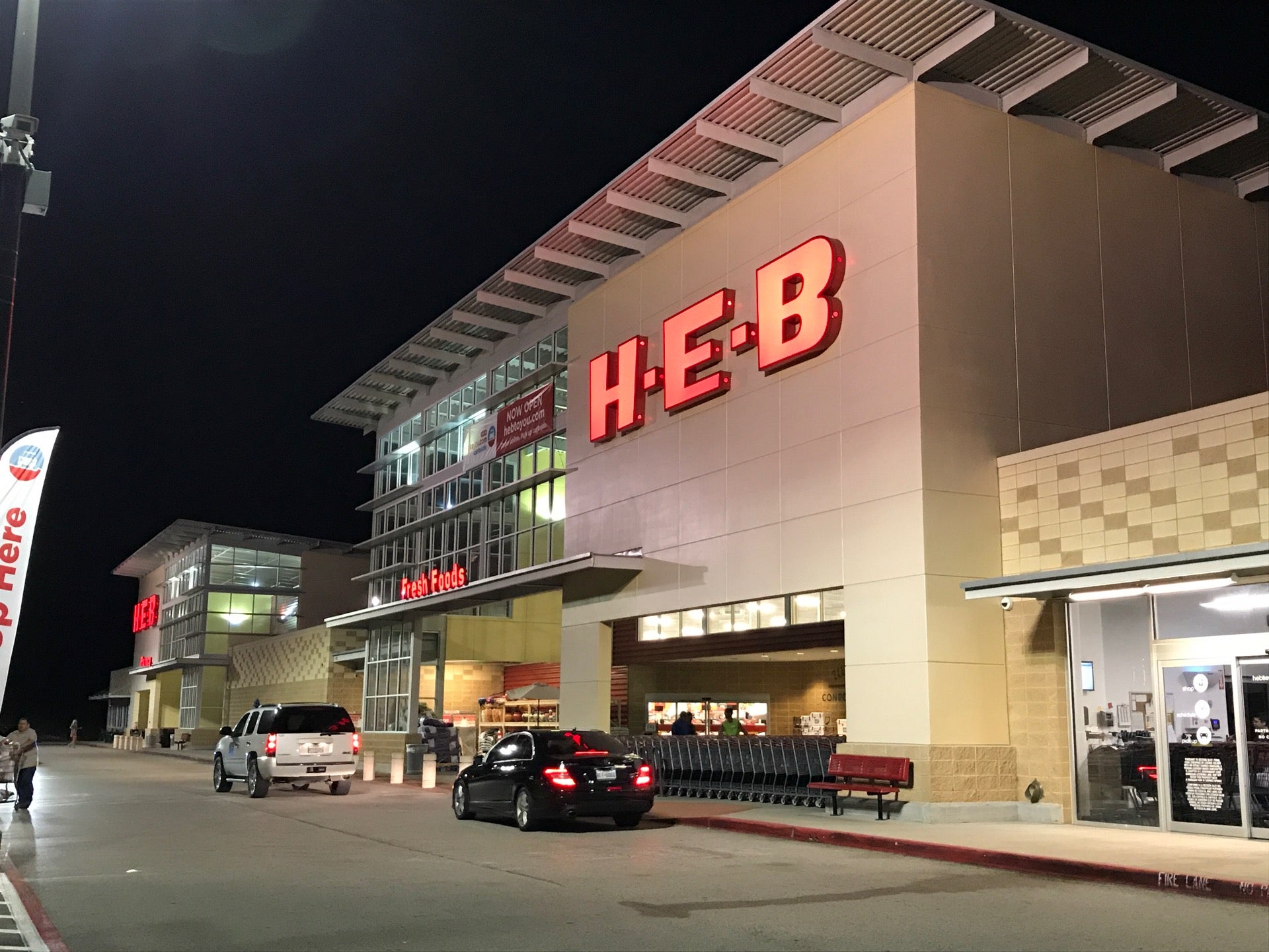 heb in conroe texas on frazier