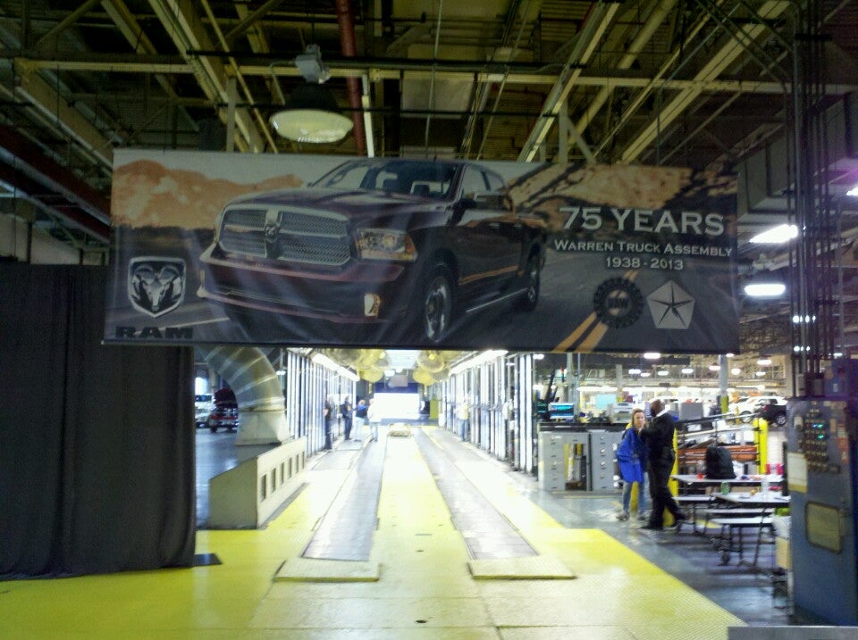 CHRYSLER Warren Truck Assembly Plant, 21500 Mound Rd, Warren, MI