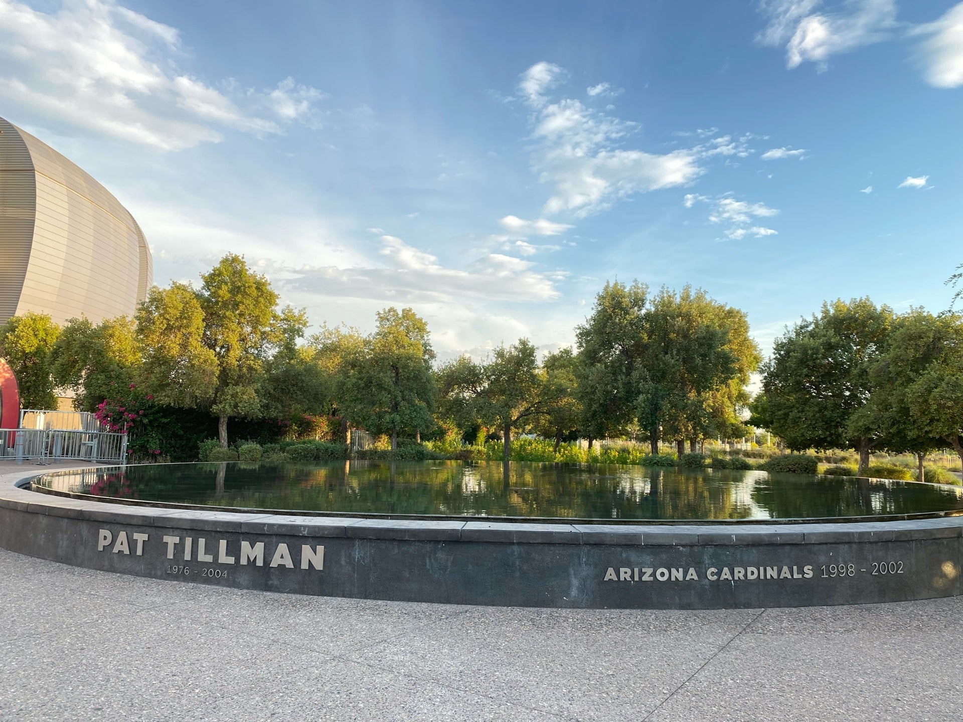 Pat Tillman Memorial, 1 Cardinals Dr, Glendale, AZ, Art - MapQuest