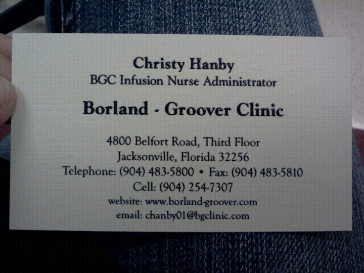 BorlandGroover Clinic, 4800 Belfort Rd, Suite 2, Jacksonville, FL
