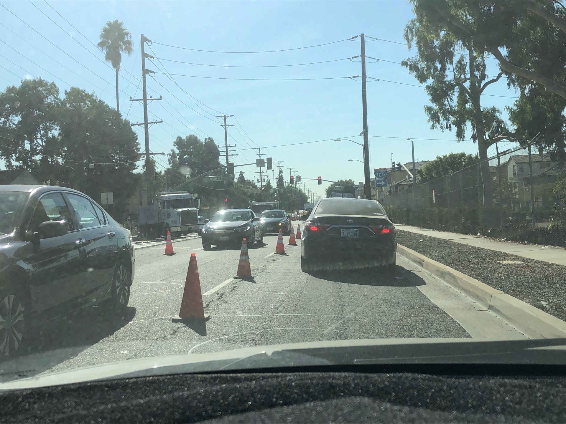 120th and van Ness, S Van Ness Ave, Hawthorne, CA, Transportation