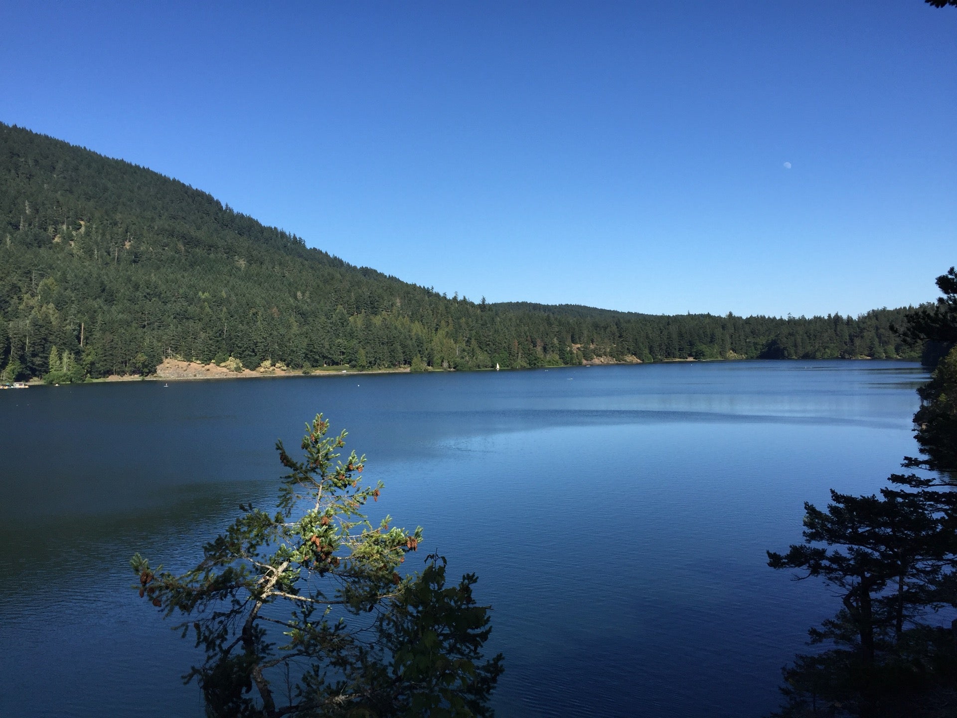 Cascade Lake Trail, Crescent Beach Dr, Eastsound, WA, Lake MapQuest